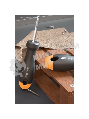 Отвертка шлицевая Home Series Gray