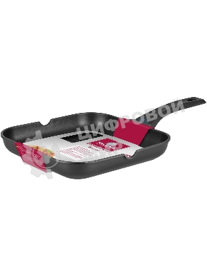 Сковорода-гриль Rondell Weiser RDA-1554, 28 см, без крышки, черный