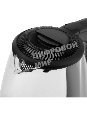 Чайник электрический Vitek VT-7074 1.7 л, 2200 Вт, прозрачный/черный корпус: стекло/пластик