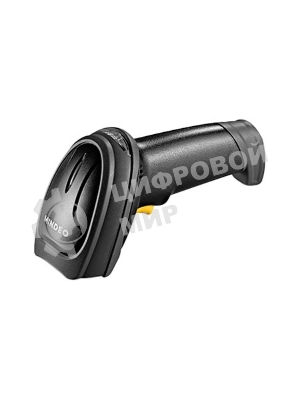 Сканер штрих-кода ручной Mindeo 2D MD6600-SR 2D имидж, проводной, 100 скан/сек, USB с подставкой, черный