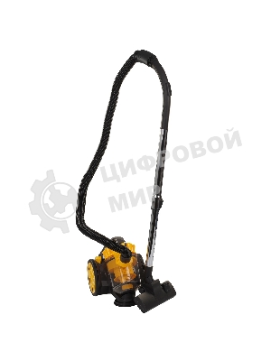 Пылесос Endever SkyClean VC-640 желтый/серый, 380/2200 Вт, уборка сухая, пылесборник контейнер 2.5 л