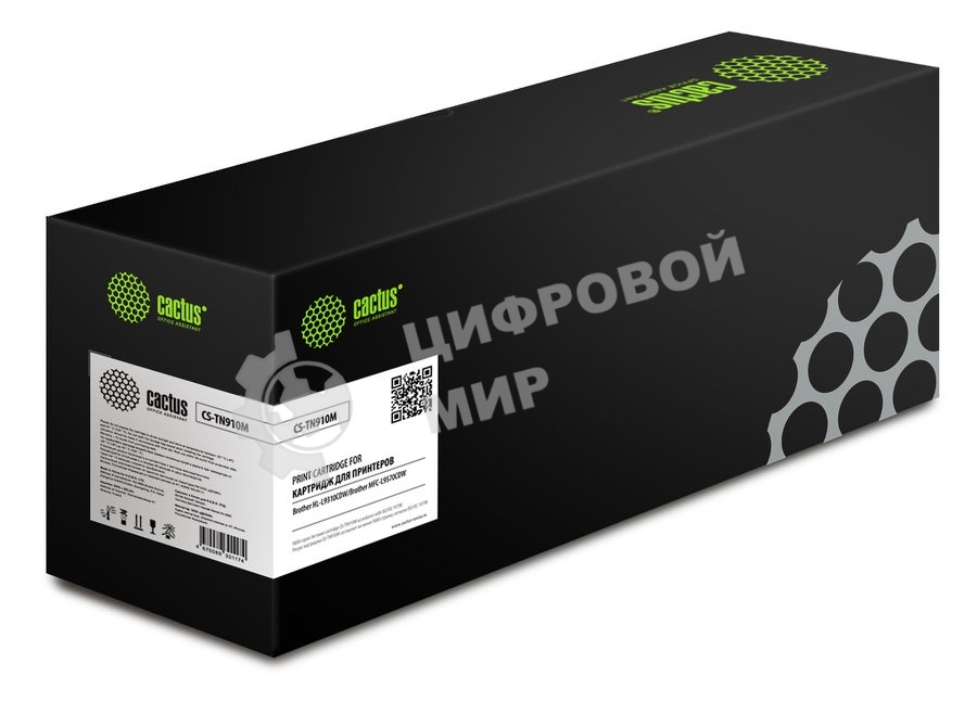 Картридж лазерный Cactus CS-TN910M пурпурный (9000 стр.) для Brother HL-L9310CDW/Brother MFC-L9570CDW