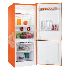 Холодильник Nordfrost NRB 121 OR оранжевый двухкамерный 170/70л морозилка снизу, капельная система