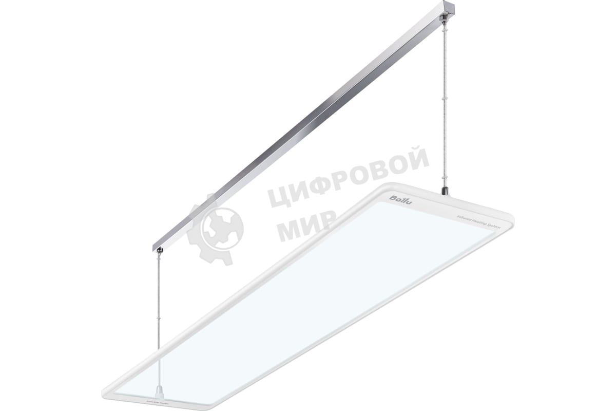 Обогреватель инфракрасный Ballu BIH-GTW-1.0 белый, 1000 Вт, 20 м2