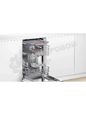 Встраиваемая посудомоечная машина Bosch SPV4HMX49E узкая, 10 комплектов