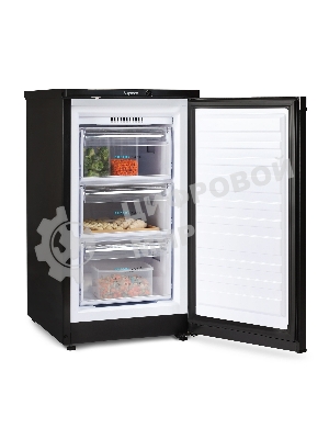 Морозильная камера Бирюса B412 черный, 80л, 3 ящика