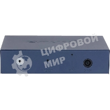 Коммутатор Dahua DH-CS4006-4ET2GT-60 4-портовый гигабитный PoE с функцией облачного управления, 4xRJ45 100Mb, 2xRJ45 1Gb uplink, суммарно 60Вт