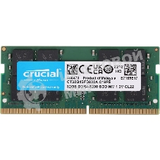 Оперативная память Crucial, DDR4, 32Gb (1x32 Gb), 3200 MHz, CL22, SO-DIMM, OEM