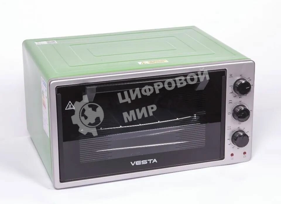 Мини-печь VESTA MP-V 2336 PL серо-зеленая
