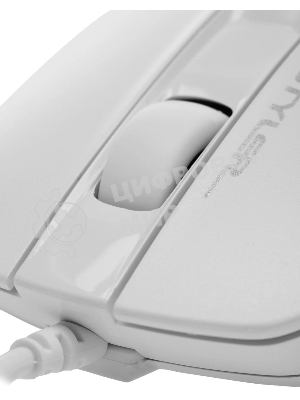 Мышь проводная A4Tech Fstyler FM12S белый, 1200 dpi, USB, кнопки - 3