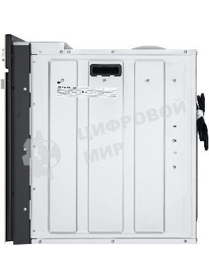 Шкаф духовой электрический Maunfeld EOEC516BG, встраиваемый, 51л, дверца с 2 стеклами, бежевый