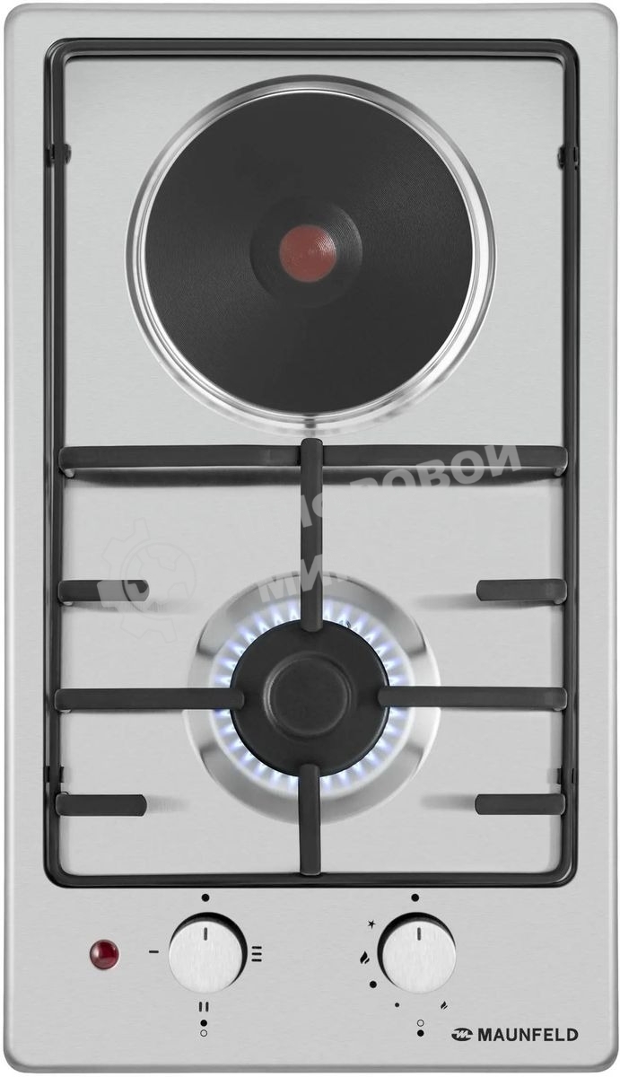 Комбинированная варочная панель (электрическая+газовая) Maunfeld EEHS.32.3ES.KG