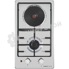 Комбинированная варочная панель (электрическая+газовая) Maunfeld EEHS.32.3ES.KG