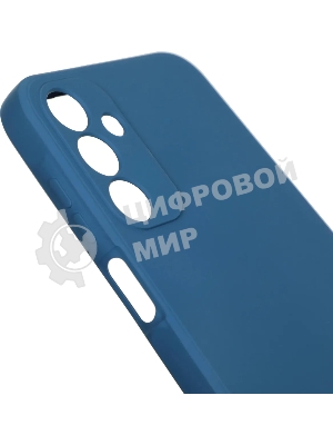 Чехол (клип-кейс) BoraSCO для Samsung Galaxy A15 Microfiber Case синий (72893)