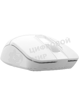 Мышь беспроводная A4Tech Fstyler FG12S белый, 1200 dpi, радиоканал, USB, кнопки - 3