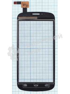 Сенсорное стекло (тачскрин) для ZTE V829, белое