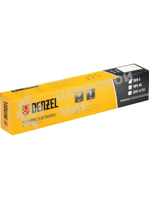 Электроды Denzel DER-3, диам. 3 мм, 5 кг, рутиловое покрытие