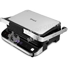 Гриль электрический Kitfort КТ-1682 черный/серебристый