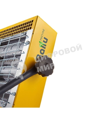 Обогреватель инфракрасный Ballu BIH-LM-1.5-R желтый, кварцевый, 1500 Вт, 25 м2