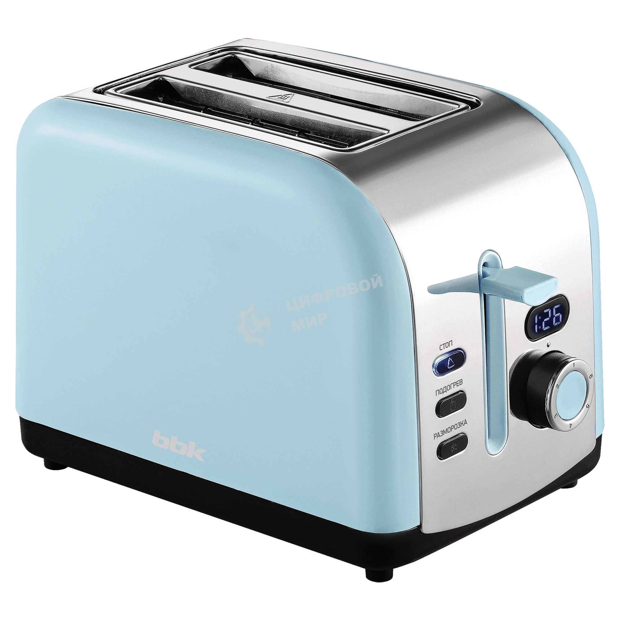 Тостер BBK TR75 светло голубой