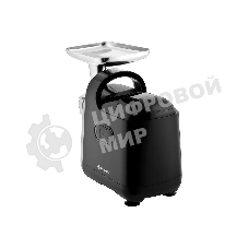 Мясорубка электрическая BRAYER 1602BR черный, 2000 Вт, 2.0 кг/мин, реверс, защита от перегрузки, металлический лоток, насадки - 5