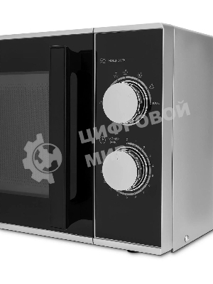 Микроволновая печь Vitek VT-MW0823 серебристый/черный, 23 л, 900 Вт, переключатели - поворотный механизм