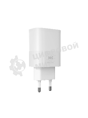Сетевое зарядное устройство MORE CHOICE NC81 СЗУ 1USB+1Type-C 3.0A PD 20W+ QC3.0, белый
