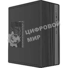 Компьютерный корпус Accord ACC-M258-01B черный без БП mATX 4x120мм 2xUSB2.0 audio