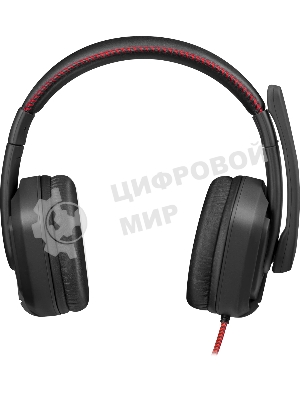 Гарнитура Defender Quake LED чёрный, проводная, подсветка