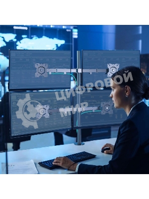 Кронштейн ONKRON D421E для четырех мониторов 13