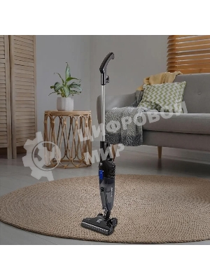 Пылесос вертикальный Endever SkyClean VC-286 серый, питание от сети, 100 Вт, уборка сухая, пылесборник 1.5 л