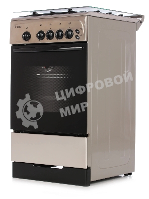 Плита газовая Gefest ПГ 3200-06 К62 серебристый, конфорок 4 шт, духовка 42 л, 50 см x 85 см x 57 см