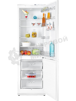 Холодильник Atlant ХМ-6024-031 белый двухкамерный 246/101л морозилка снизу