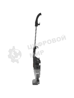 Пылесос вертикальный Deerma DX115C черный, питание от сети, 600 Вт, уборка сухая, пылесборник 1.2 л