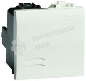 Переключатель DKC 76012B 1-кл. 2 мод. Brava 16А IP20 белый
