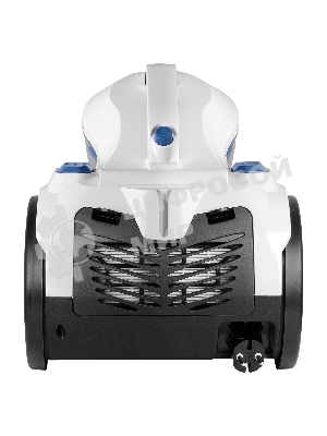 Пылесос BBK BV1501 белый/синий, 300/1600 Вт, уборка сухая, пылесборник контейнер 2 л