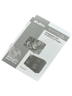 Акустическая система SVEN SPS-517, 2.0 черный