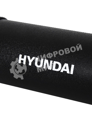 Колонка портативная Hyundai H-PAC220 черный/голубой 10W 1.0 BT/3.5Jack/USB