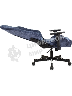 Кресло Knight N1 Fabric синий, ткань, 120 кг, механизм качания