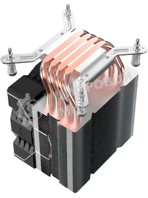 Устройство охлаждения(кулер) Digma D-CPC130-PWM1 Soc-AM5/AM4/1151/1200/1700 черный 4-pin Al+Cu 130W OEM