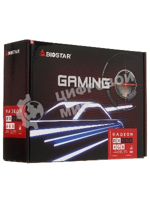 Видеокарта Biostar AMD Radeon RX 550 4Gb RX550-4GB PCI-E 128bit GDDR5 1100/6000 DVIx1 HDMIx1 DPx1 HDCP Ret
