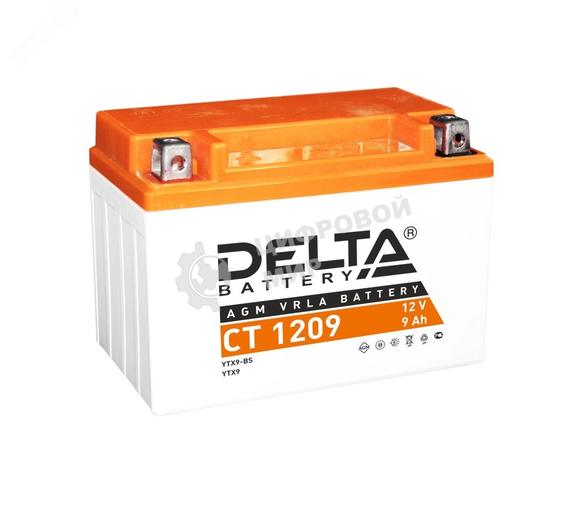 Аккумуляторная батарея Delta CT 1209 8