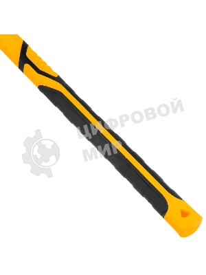 Колун-кувалда Denzel 4000 г, кованая, фибергласовая рукоятка c TPR покрытием, 880 мм