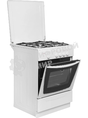 Плита газовая Gefest ПГ 1200-С7 К38 белый, конфорок 4 шт, духовка 63 л, 60 см x 85 см x 60 см