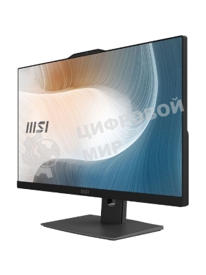 Моноблок Modern AM242P 12M-090RU (MS-AE07) 23.8'' FHD(1920x1080)/Intel Core i5-1240P/16GB/512GB SSD/Integrated/WiFi/BT/2.0MP/KB+MOUSE(WLS)/W11Pro/1Y/BLACK