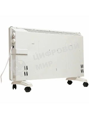 Конвектор электрический Oasis KM-15 белый, 1500 Вт, 20 м2, термостат