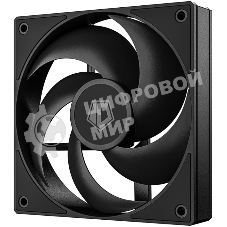 Вентилятор для корпуса ID-Cooling AS-120-K черный, 120 мм, 2000 об/мин, 27.2 дБ, 4 pin