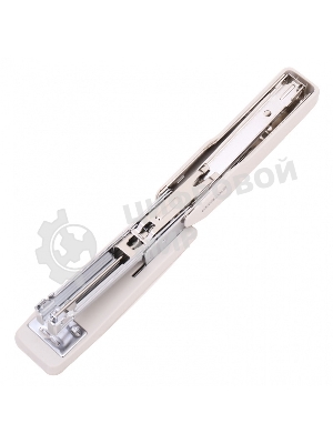 Степлер Deli E0300белый, Exceed 24/6 26/6 (25 листов) белый, 100 скоб, металл/пластик, коробка