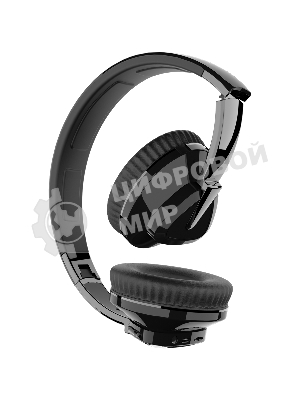Беспроводные наушники MORE CHOICE HW33 черный, накладные, Bluetooth, складная конструкция, до 6 ч