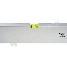 Уровень RGK U1150 пузырьковый 2глаз. магнит. серебристый/красный (752060)